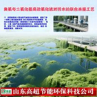 臭氧与二氧化氯高效氧化法对污水的联合杀藻工艺